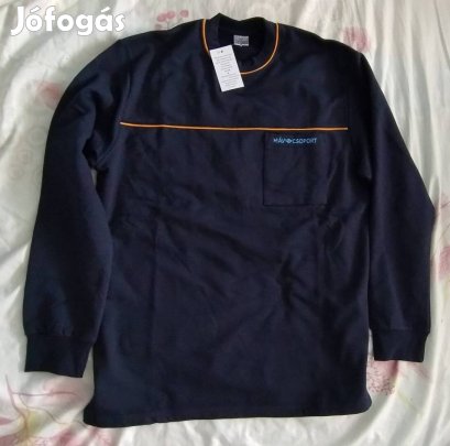 Új bontatlan vasutas pulóver 