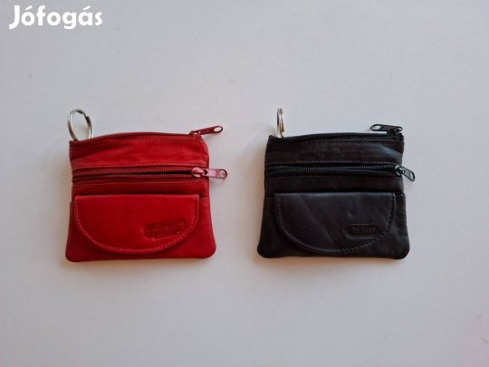 Új bőr kulcstartó pénztárca 10*9 cm darabár