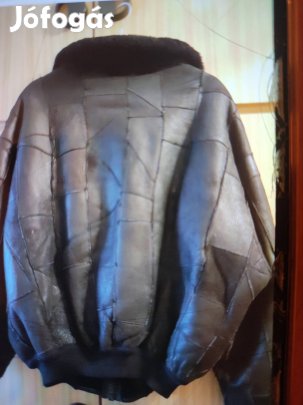 Új bőrkabát, dzseki, könnyű meleg! 