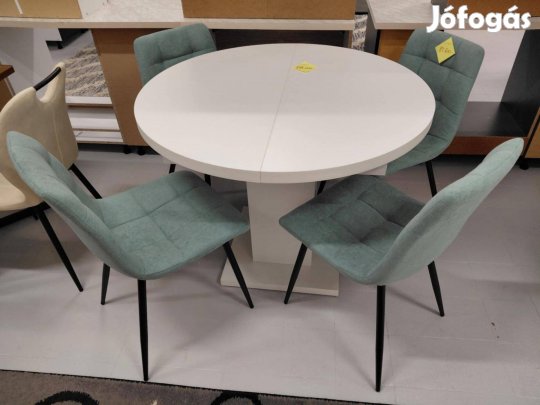 Új bővíthető asztal+4 db új szék, akár külön is eladó