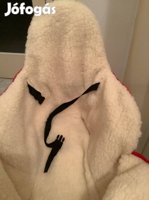 Új bundazsák gyapjú béléssel szánkóra