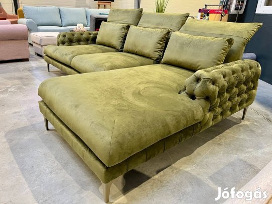 Új chester sarokkanapé eladó