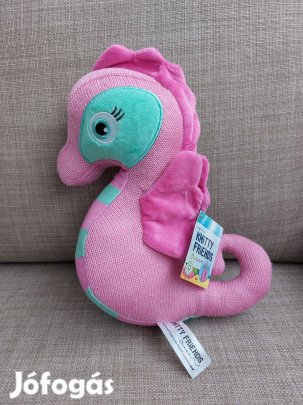 Új címkés Knitty Friends Ocean kötött és plüss csikóhal