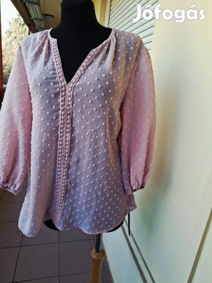 Új cimkés Petite 42-44-es elegáns mályva szinű női felső
