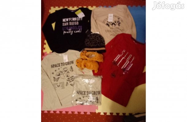 Új címkés lány póló 158 164 170 cuki tolltartó