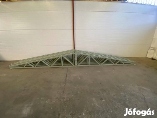 Új csarnok váz eladó 7 méter széles