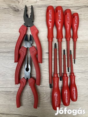 Új csavarhúzó és fogó készlet eladó