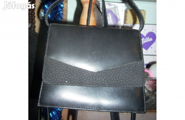 Új csinos alkalmi táska (vállon is) 20cm