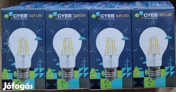 Új csomagolt bontatlan LED égők izzók E27 9W 806lumen
