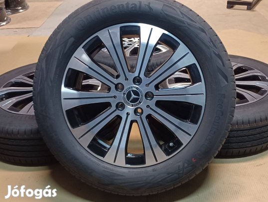 Új/demo Mercedes W243 EQA Eqb 5x112 6,5x18 215/60 R18 nyári gumikkal