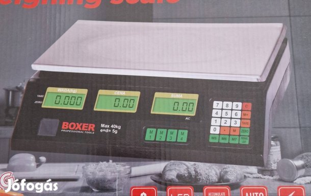 Új digitális mérleg eladó 40 kg
