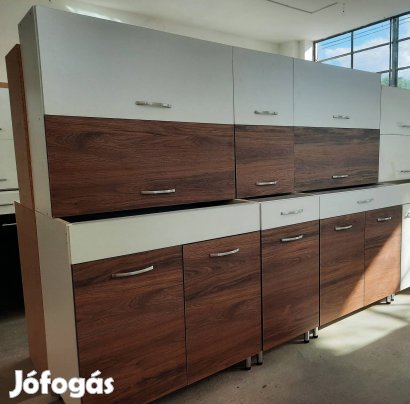 Új dió-fehér konyhabútor (AQ138)