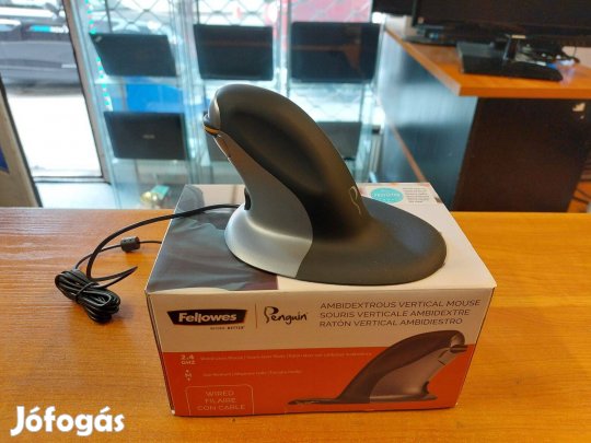 Új dobozos Ergonomikus Fellowes Penguin Medium egér féláron!!!