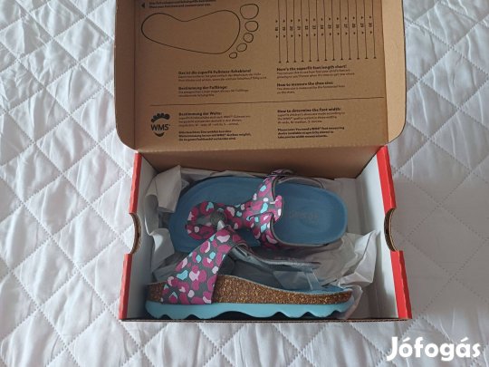 Új dobozos Superfit anatómiai papucs 24-es bth:14cm