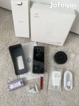 Új dobozos Victure VD300 aksis smart okos wifi kapucsengő