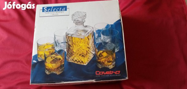 Új dobozos Whiskys szett .( 7 db -os )