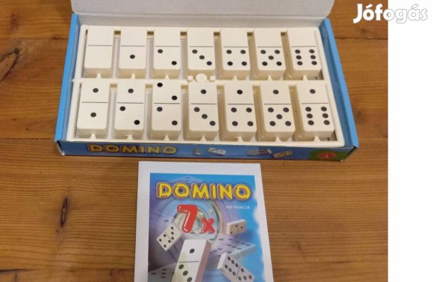 Új dominó 24 db-s 1400 Ft Bp. 3.ker