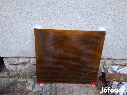 Új drótos üvegtábla 2db