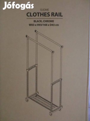 Új dupla ruhaállvány és ruhaszárító eladó