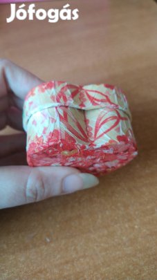 Új egyedi szív alakú mintás ékszertartó doboz