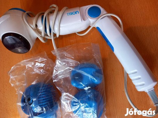 Új elektromos, infrás, állítható, masszírozó cserélhető fejekkel