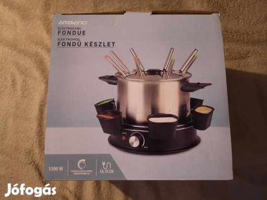 Új elektromos fondü készlet