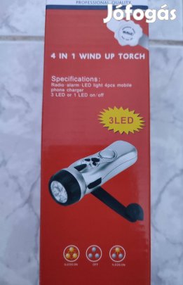 Új elemlámpa 4 az 1-ben