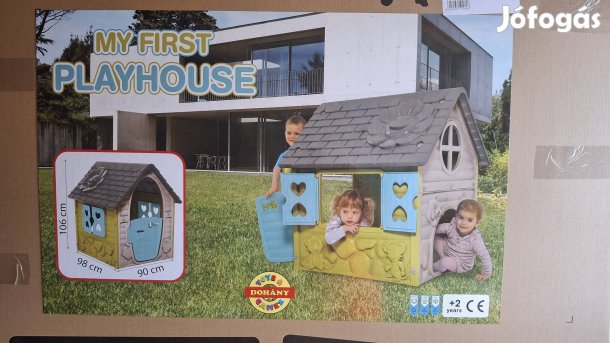 Új első házam műanyag játszóház 