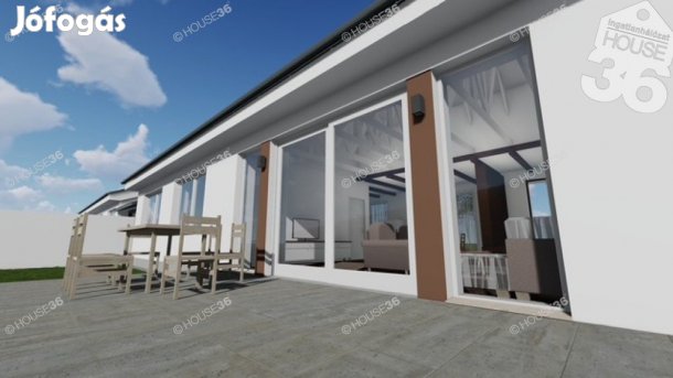 Új építésű, 100 m2-es, 3 szobás családi ház eladó Kecskeméten!