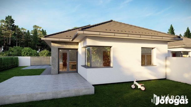 Új építésű, 100 m2-es tégla családi házak Kishomokon eladók