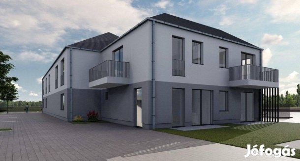 Új építésű, 2 szobás, emeleti lakás, tárolóval, Mendén eladó!