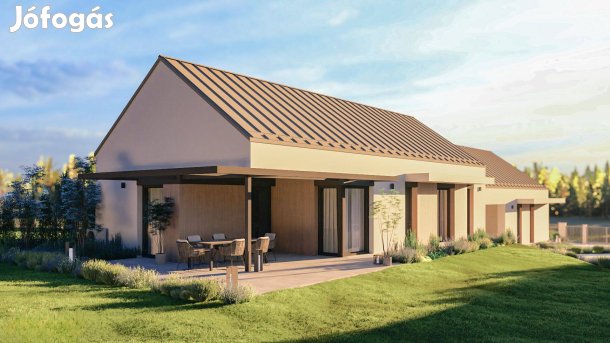 Új építésű, 2 szobás, kertes, teraszos, ikerházi lakás, Mendén eladó!
