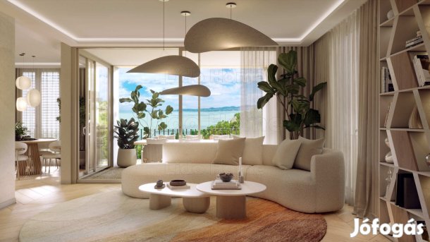 Új építésű, 2 szobás luxuslakás Balatonfüreden!