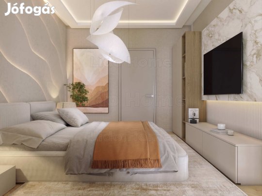 Új építésű, 2 szobás luxuslakás Balatonfüreden!