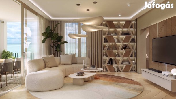 Új építésű, 2 szobás luxuslakás Balatonfüreden!