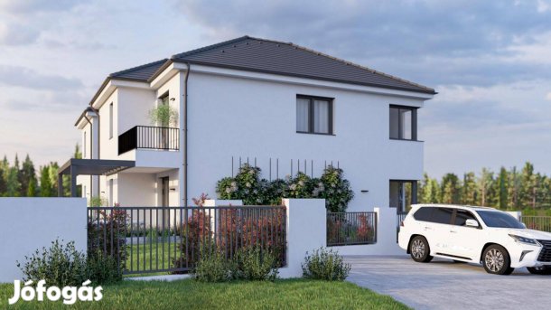 Új építésű, 3 szobás, kertes, teraszos, társasházi lakás Mendén eladó!