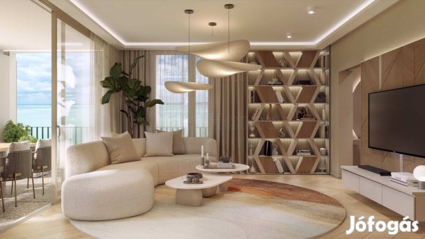 Új építésű, 3 szobás luxuslakás Balatonfüreden!