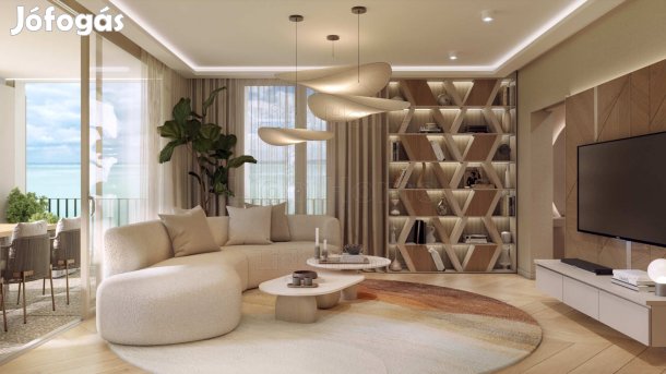 Új építésű, 3 szobás luxuslakás Balatonfüreden!