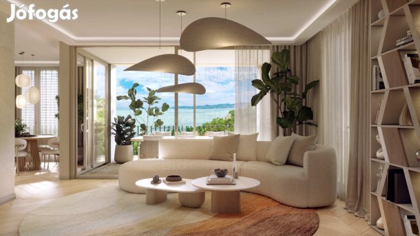 Új építésű, 3 szobás luxuslakás Balatonfüreden!