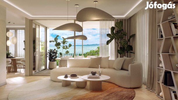 Új építésű, 4 szobás penthouse luxuslakás Balatonfüreden!