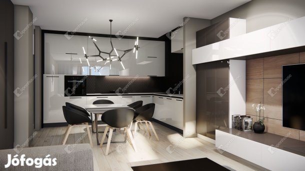 Új építésű, belvárosi társasházi lakás.