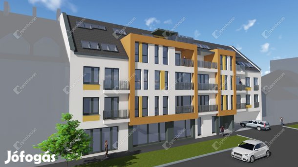 Új építésű, belvárosi társasházi lakás.