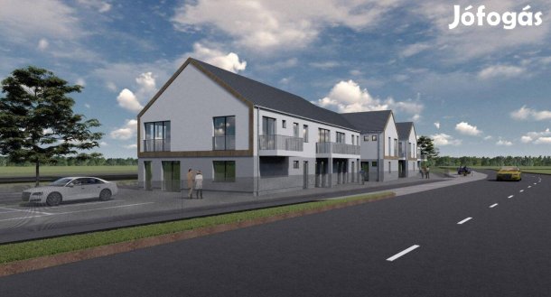 Új építésű, földszinti, garzon lakás, tárolóval, Mendén eladó!