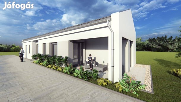 Új építésű, prémium minőségű nappali+ 3 szobás családi ház eladó!