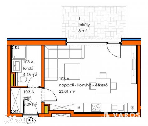 Új építésű első emeleti lakás kiváló elhelyezkedéssel!