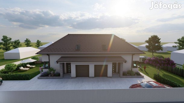 Új építésű ikerház Ebesen a családi pillanatok otthona