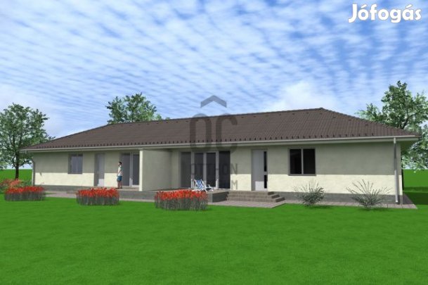 Új építésű ikerház, hőszivattyús fűtéssel