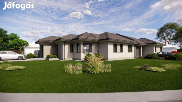 Új építésű ikerház a Huszti lakóparkban eladó