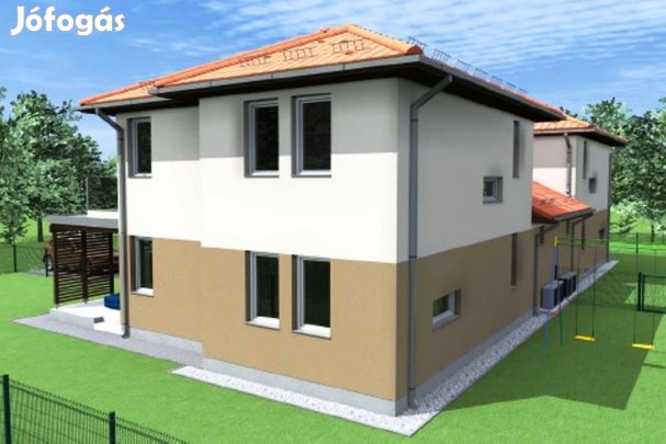 Új építésű ikerház eladó Keszthely  Kertvárosban