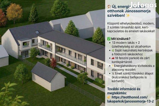 Új építésű lakások elérhető áron Ausztria közelében!